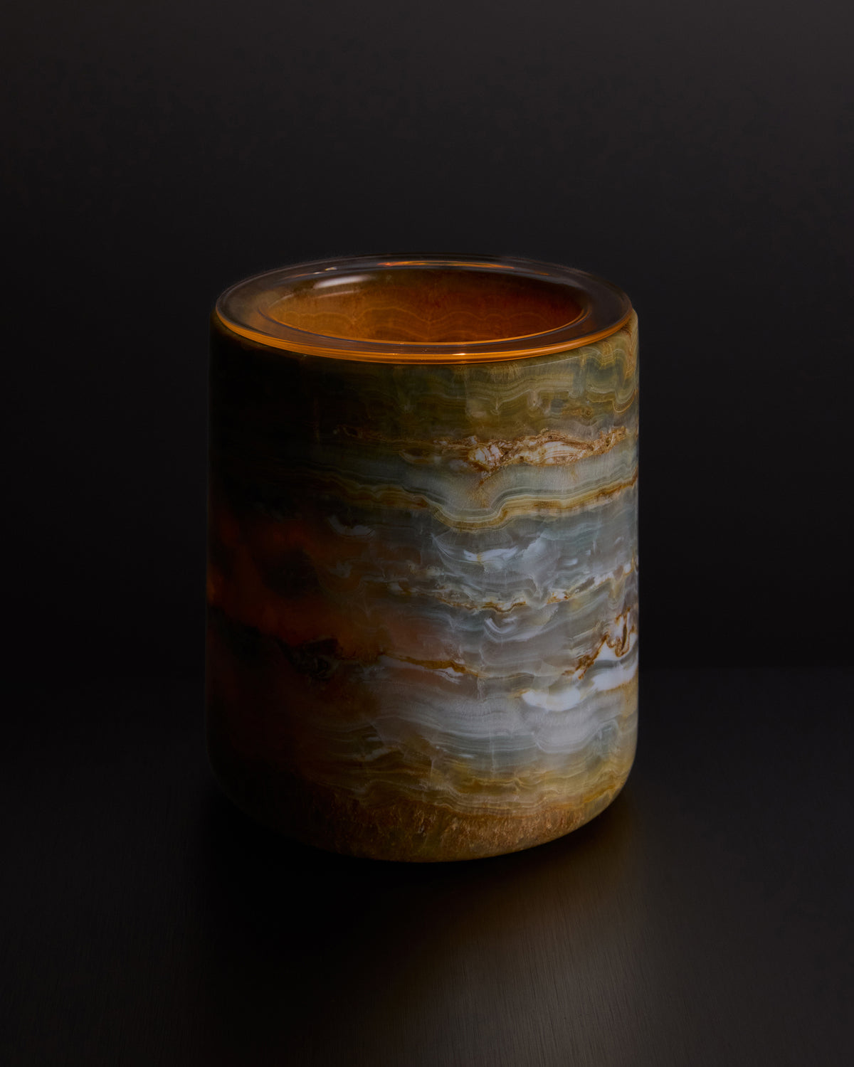 Blue Onyx Stone Holder