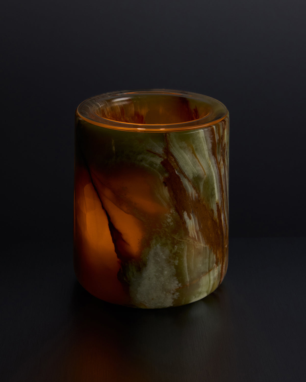 Green Onyx Stone Holder