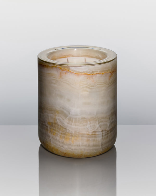 Light Natural Onyx Stone Holder