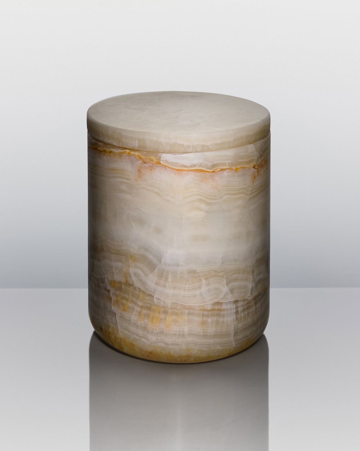 Light Natural Onyx Stone Holder