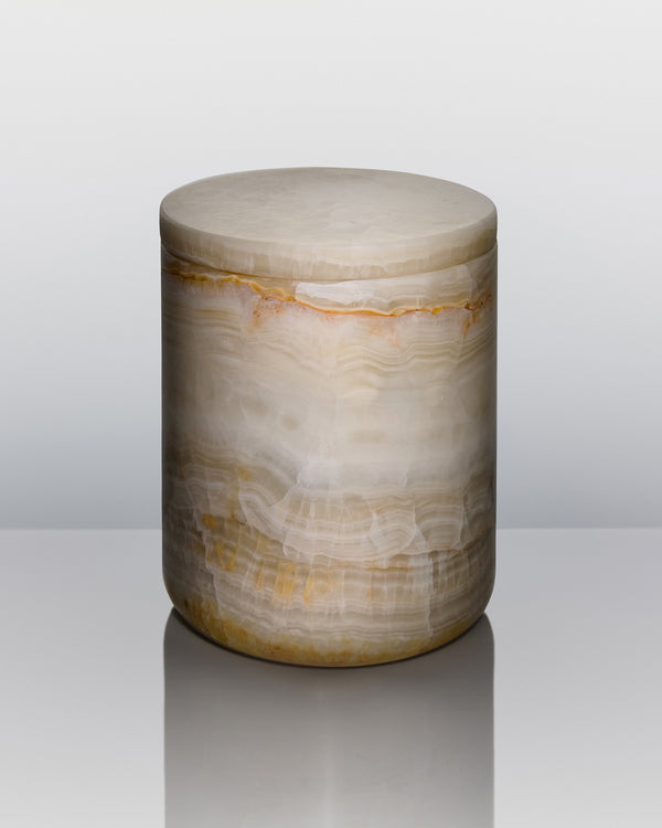 Light Natural Onyx Stone Holder