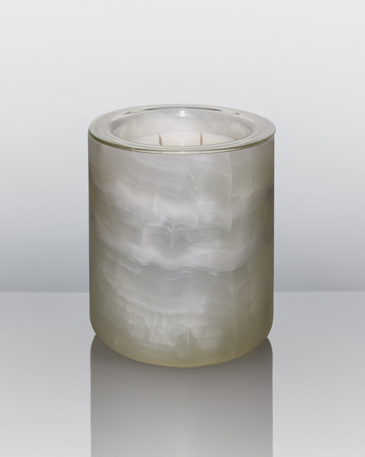 White Onyx Stone Holder