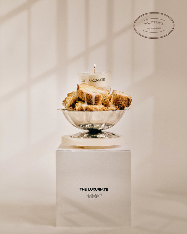 Iced Lemon Biscotti Scented Candle Refill
