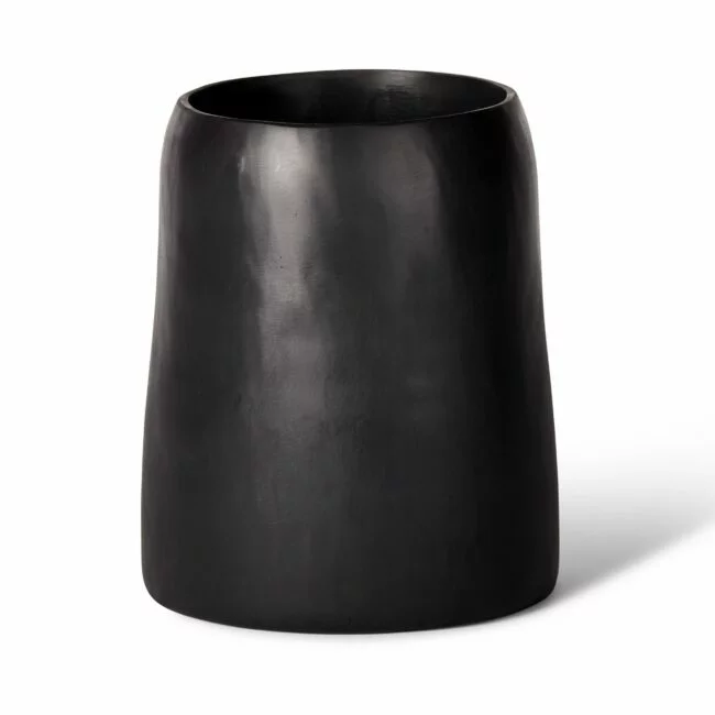 Curvaceous Vase in Slate