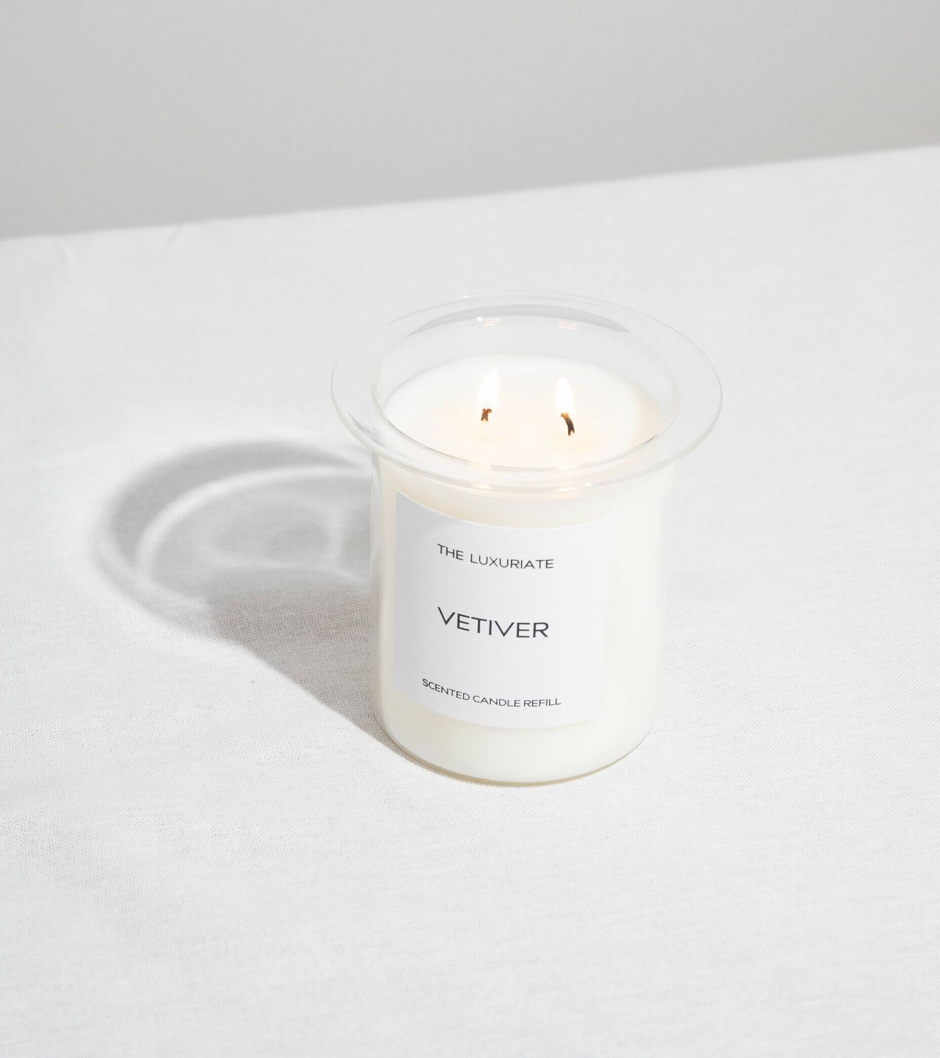 Vetiver candle refill