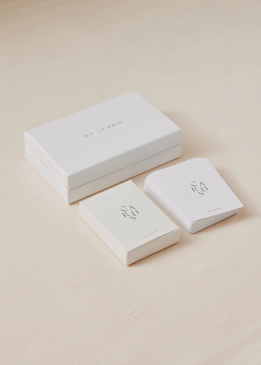 By Le Pair Playing Cards - Milk | Premium Deck of Cards | Available to ...
