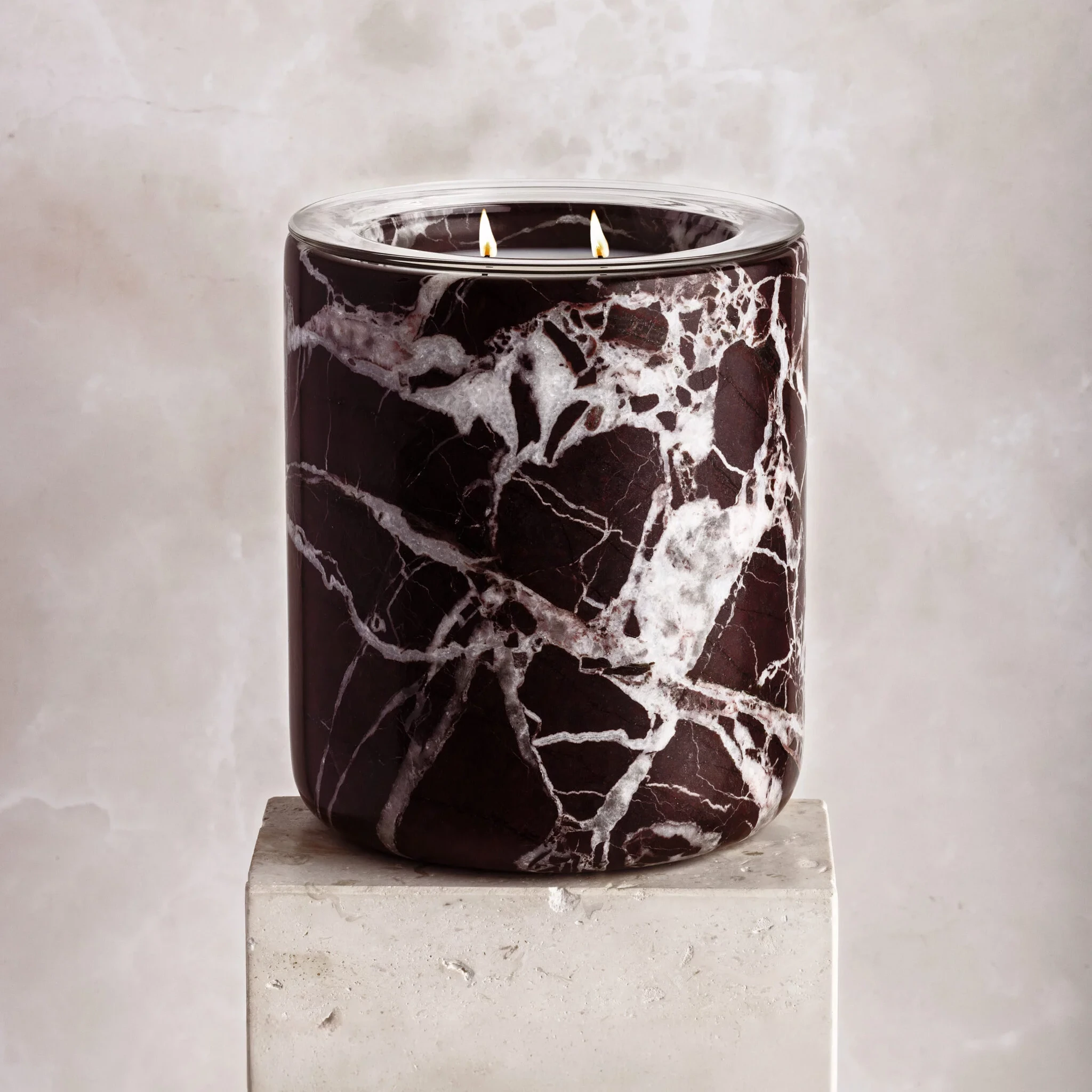 Rosa Marble Stone Holder Rosa Marble Stone Holder